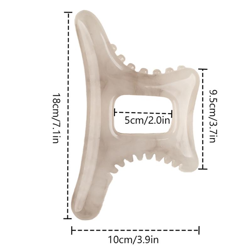 Топор в форме доски Гуаша смола пчелиный воск массажер скребок китайский инструмент Гуаша для лица шеи спины тела акупунктурное давление