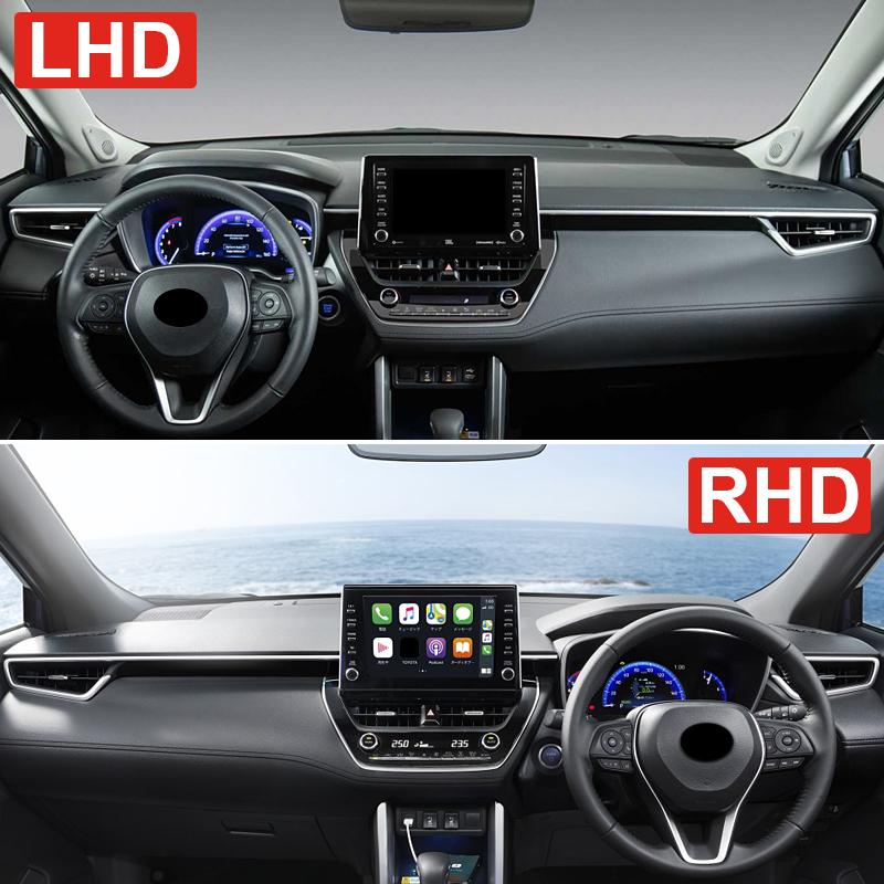 Для Toyota Corolla Cross XG10 2022 2023 гибридные чехлы на приборную панель автомобиля, избегайте легких накладок, солнцезащитный козырек, анти-УФ-ковры, нескользящие