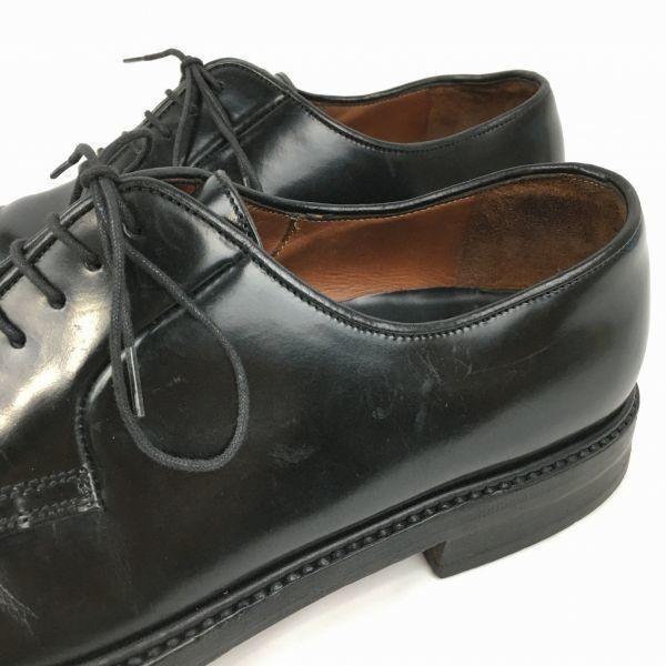 LOTTUSSE Туфли дерби с гладким носком, прошитые рантовым методом Goodyear, черные, размер 7 / 25.5 см, мужские(ИСПОЛЬЗОВАЛ)