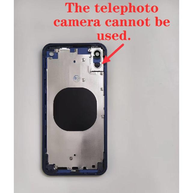 Housing For XS To 17 Pro DIY Back Cover Housing XS To 17 Pro Back Battery Middle Frame Replacement For iPhone XS Like 17 Pro