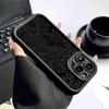 Черный Чехол-Телефон с Узором Леопардовая Лестница для iPhone 14/15/16/17 Pro Max