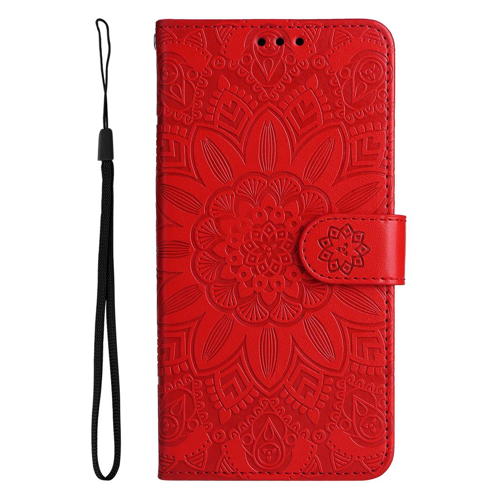 For Oppo A5 5G/4G/Realme C75 5G/C75 4G/C71 4G/14x 5G Case Sunflower Imprint Leather Wallet Phone Cover