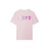 SS22 Cherry Blossom Series Casual Cherry Blossom Print Short Sleeve T-Shirt Unisex Tops Pink AHSS907-2
