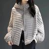 Lightweight Autumn/Winter Jacket Women's Fashion Lightweight Hooded Loose Parker Down Cotton Coat Women's