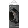 Uniq Pasek Osta Apple Watch 42/44/45/    49Mm Series 1/2/3/4/5/6/7/8/9/10/Se/Se2/Ultra/Ultra 2 Stainless Steel Czarny/Midnight Black
