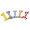 Dingdong Pet Pet Bone Skein Toy 5-piece Set 14cm, Mixed Colors, 1 Set
