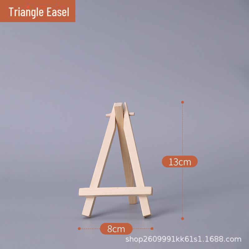 Детский небольшой деревянный настольный мольберт для рисования - идеально подходит для выставок произведений искусства в детском саду