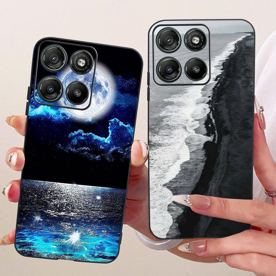 Casing For Motorola Moto G67 Power Aesthetic Cartoons Soft silicone Phone Case Back Cover for MotoG57 Power G 67 Power TPU Shell