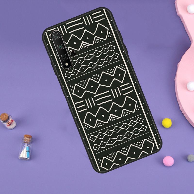 African Wax Print Design Case For Huawei P30 P20 P40 Lite Nova 5T 11i 8i 3i 9 10 SE 11 Pro Y90 Y70 Y61 Y60 Y91 Cover