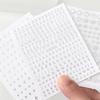 3 шт. Серебряные Звездочки Наклейки для DIY Скрапбукинга Журнала Альбома Декора Наклейки Эстетичные Буквы Наклейки-Звездочки Корейские Канцелярские Товары