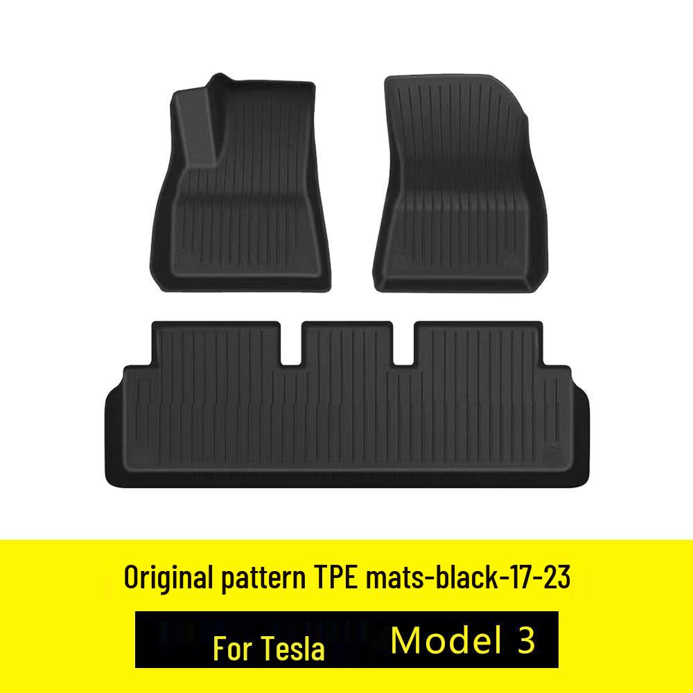 Коврики в салон Tesla Model Y/3 и коврики в багажник новой модели 3 Highland