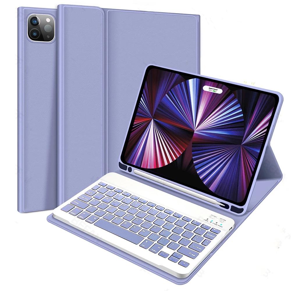 Для iPad Air 5 4 10.9 Магнитный чехол-клавиатура для iPad 12-го Air A16 11-го Pro 11 13 M4 12.9 9.7 10.2 7 8 9 10-го Поколения Чехол-подставка