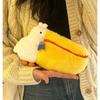 Pelican Cute Pencil Cases Plush Makeup Bag Pen Bag Stationery Storage Bag Zero Wallet Cartoon Pencil Pouch Supplies