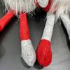 Ручная работа Скандинавский Гном Плюшевая Кукла Nordic Swedish Tomte Фигурка Декор для Дома Праздничное Украшение Подарок на Рождество Новый Год Зимний Праздничный Декор
