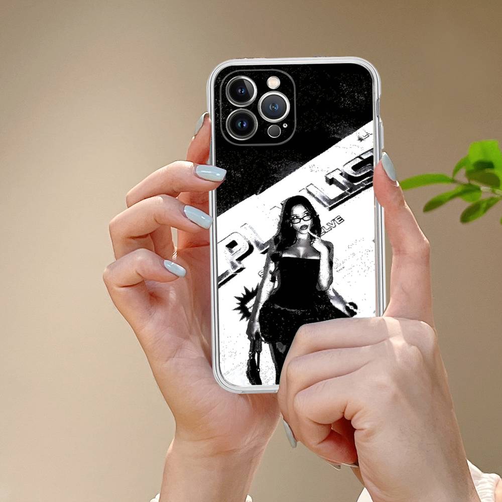 Чехол для телефона Emilia Mernes Mp3 для iPhone 17 16 15 14 11 12 13 Mini Pro XS Max Plus Funda Shell