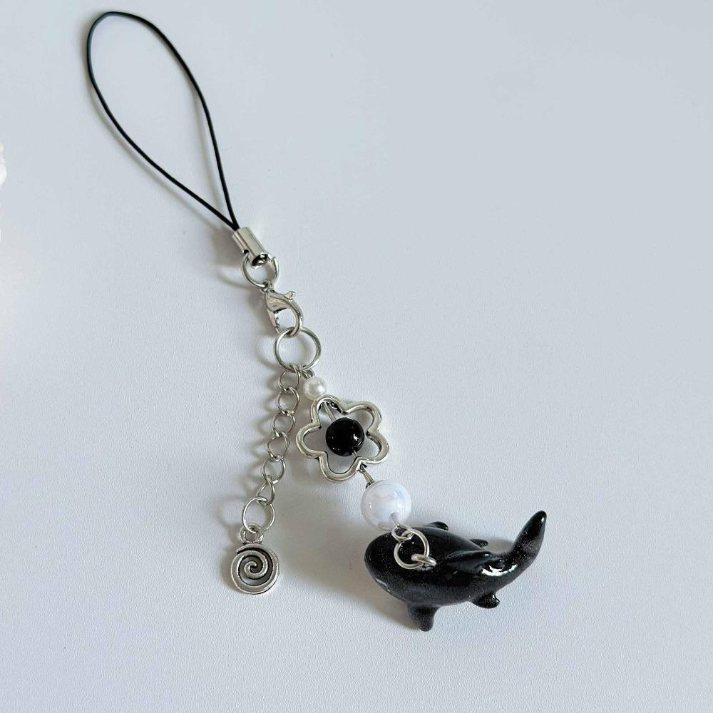 Цепочка для мобильного телефона с морской тематикой, ремешок для телефона в виде акулы, брелок для телефона, аксессуары для телефона