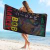 Bob Marley Reggae Music Jamaican Style Towel Microfiber Beach Towel Absorbent Quick dry Soft Yoga Swimming Resort Mountain