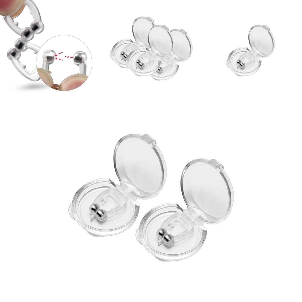 Силиконовый зажим для носа против храпа для тихого сна и облегчения храпа