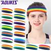 Women Yoga Hair Bands Fitness Running Headband Sweat Headband Cycling Sweatband Head Sweat Bands