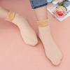 Women Thermal Snow Boots Thicken Socks Velvet Floor Stocking Cashmere Wool Hosiery