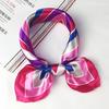 Professional Flight Attendant Small Scarf Headscarf 50 Silk Scarf Small Square Scarf Women Spring Summer Autumn Thin Fashion