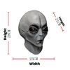 Scary UFO Alien Skull Mask Latex Alien Latex Helmet Kids Gift   Masquerade