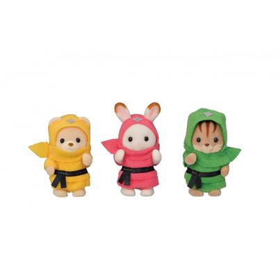 Sylvanian Families Сезонный [C-66 Baby Ninja Trio]