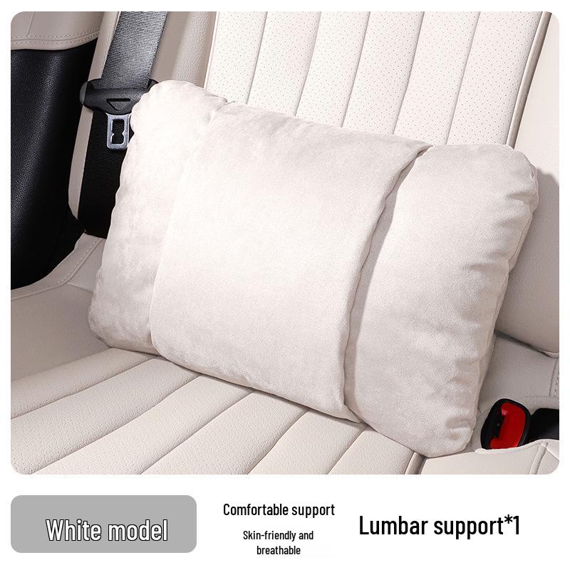 Maybach Mercedes Neck Protection Suede Pillow - High-end Car Seat Headrest