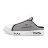 Casual Men Shoes Lazy Loafers Comfortable Man Slippers Breathable Outdoor Sports Sneakers Walking Student Shoes Slip On Black