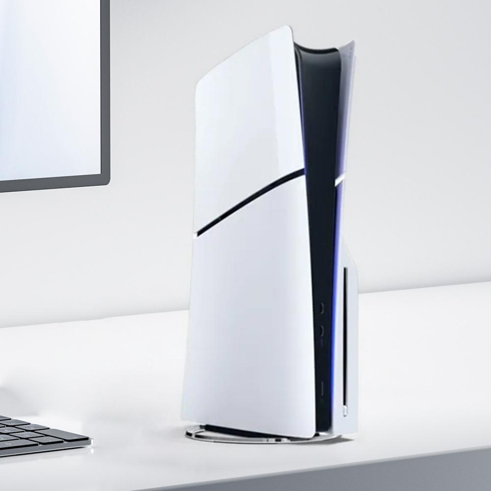 Портативная металлическая вертикальная подставка для PS5/PS5 Slim Disc/цифровой версии, нескользящая подставка-держатель для игровой консоли Playstation 5