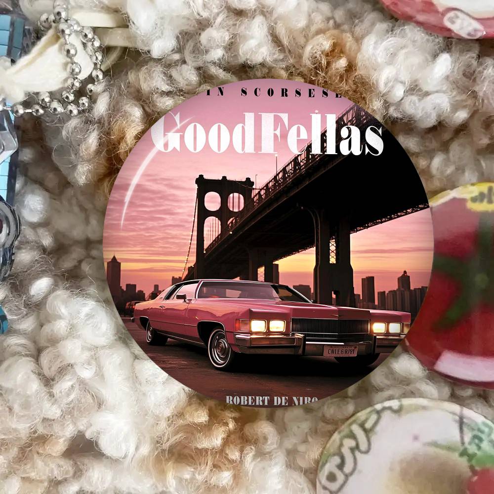 Goodfellas Жестяная Значок-булавка На заказ Аниме Персонаж Старая школа Брошь Мультяшная Значок на воротник Украшение Подарок Фанаты