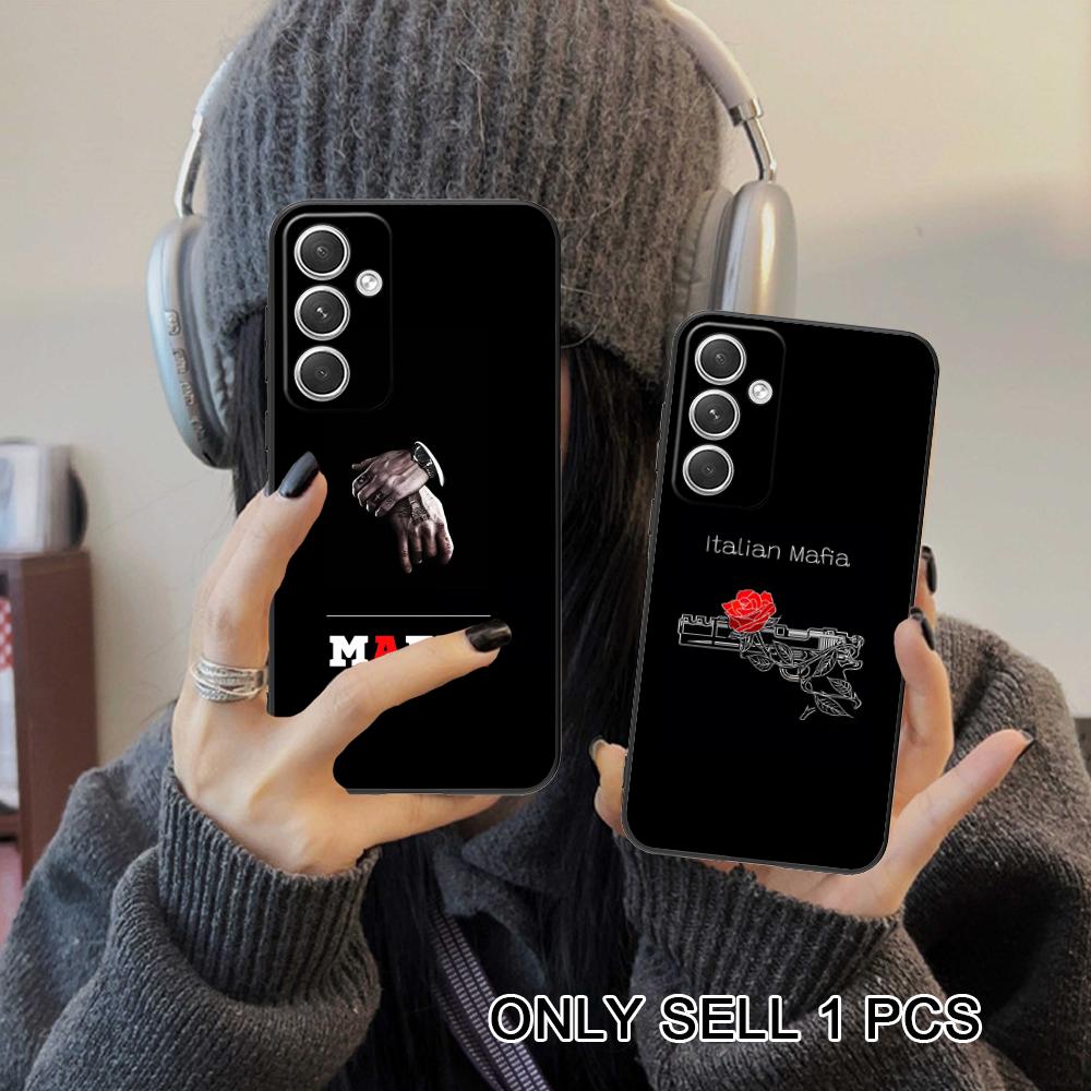 Чехол для телефона "Итальянская мафия" для Samsung Galaxy S26 S25 S24 S23 S22 S21 S20 Note20 Plus FE Ultra Мягкий ТПУ Ударопрочный Чехол