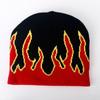 Autumn New Knitted Hat Men's Hip-hop Street Flame Pullover Hat Winter Outdoor Riding Hat Versatile Brimless Hat