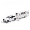 New Cool 1:32 Full Scale Cullinan RV Model Alloy Die-cast Off-road Vehicle Toy with Sound and Light Camper Model Boy Gift Simulation Alloy Car