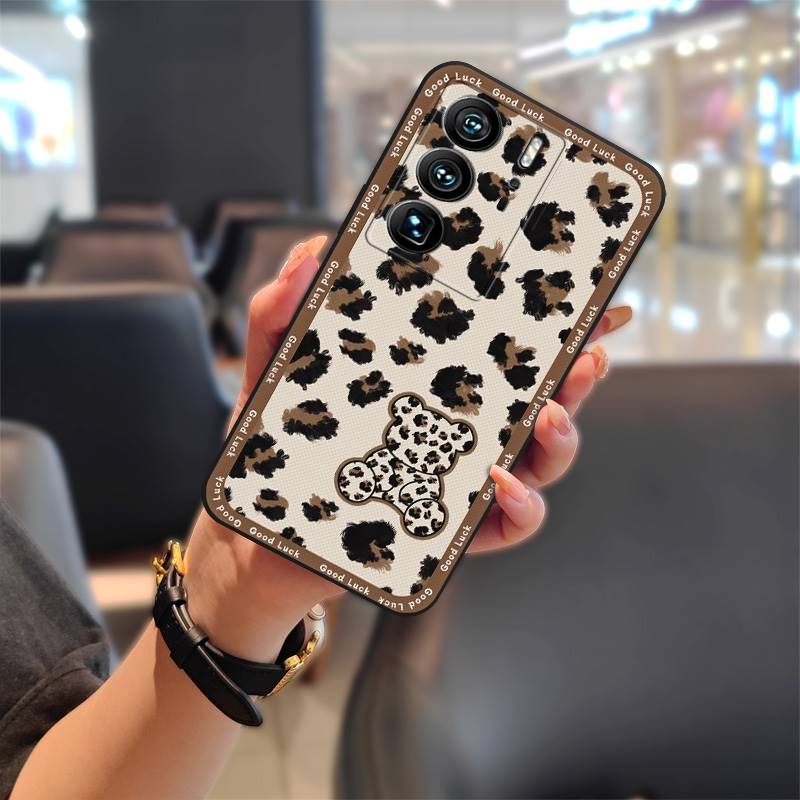 Shockproof Cover Phone Case For ZTE Axon40 Ultra Waterproof TPU Anti-dust Fashion Design Cartoon Full wrap protective