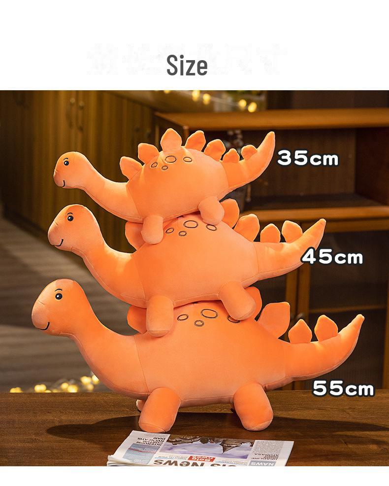 Плюшевая игрушка динозавра: Милая спящая кукла и подушка для детей