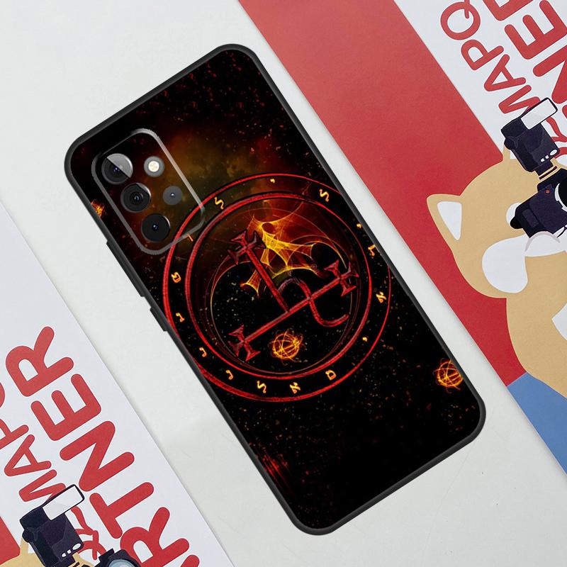 Чехол-печать Лилит для Samsung Galaxy A06 A16 A36 A56 A55 A35 A33 A53 A13 A23 A17 A54 A34 A14 A52 A32 A15