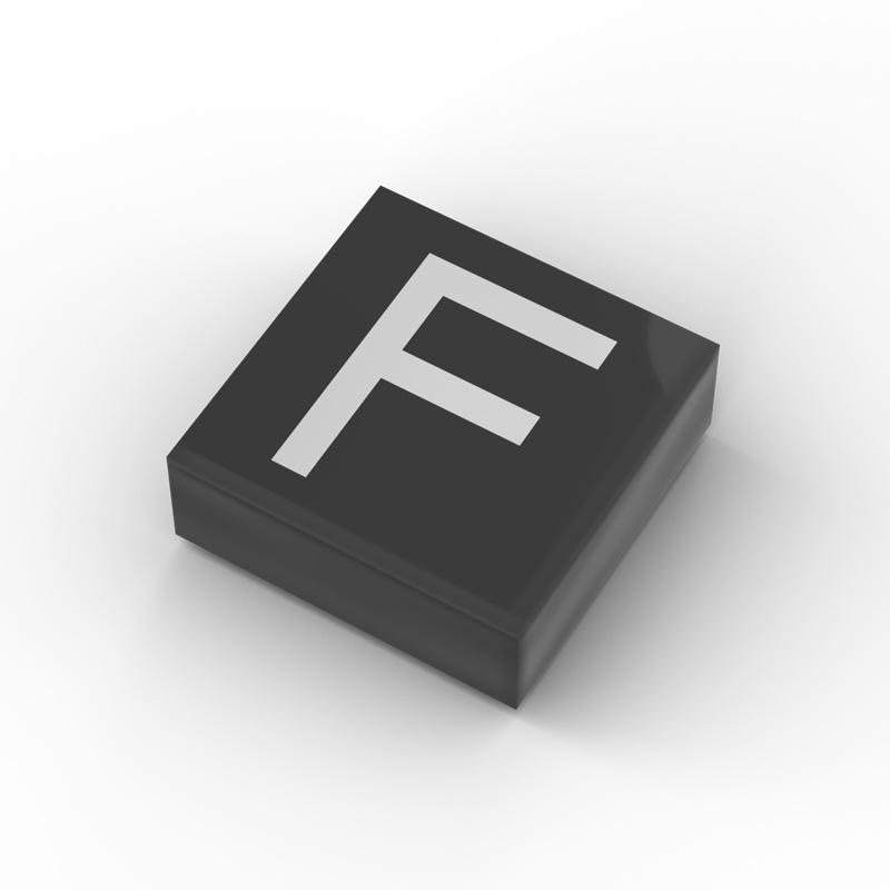 MOC 3070bpb009 Alphabet A-Z Building Blocks Set Lore 3070 Education Printed 26 Letters Bricks Toy For Children Kid Birthday Gift