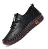 Hand-stitched Women's Shoes Beef Tendon Soft-soled Mother Shoes Autumn and Winter Flat-soled Single Shoes Casual Shoes