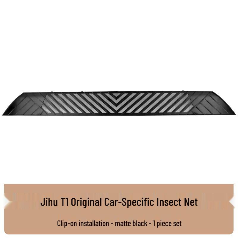Сетчатая защита от насекомых на переднюю решетку Jihu T1 с защелками и аксессуарами для модификации
