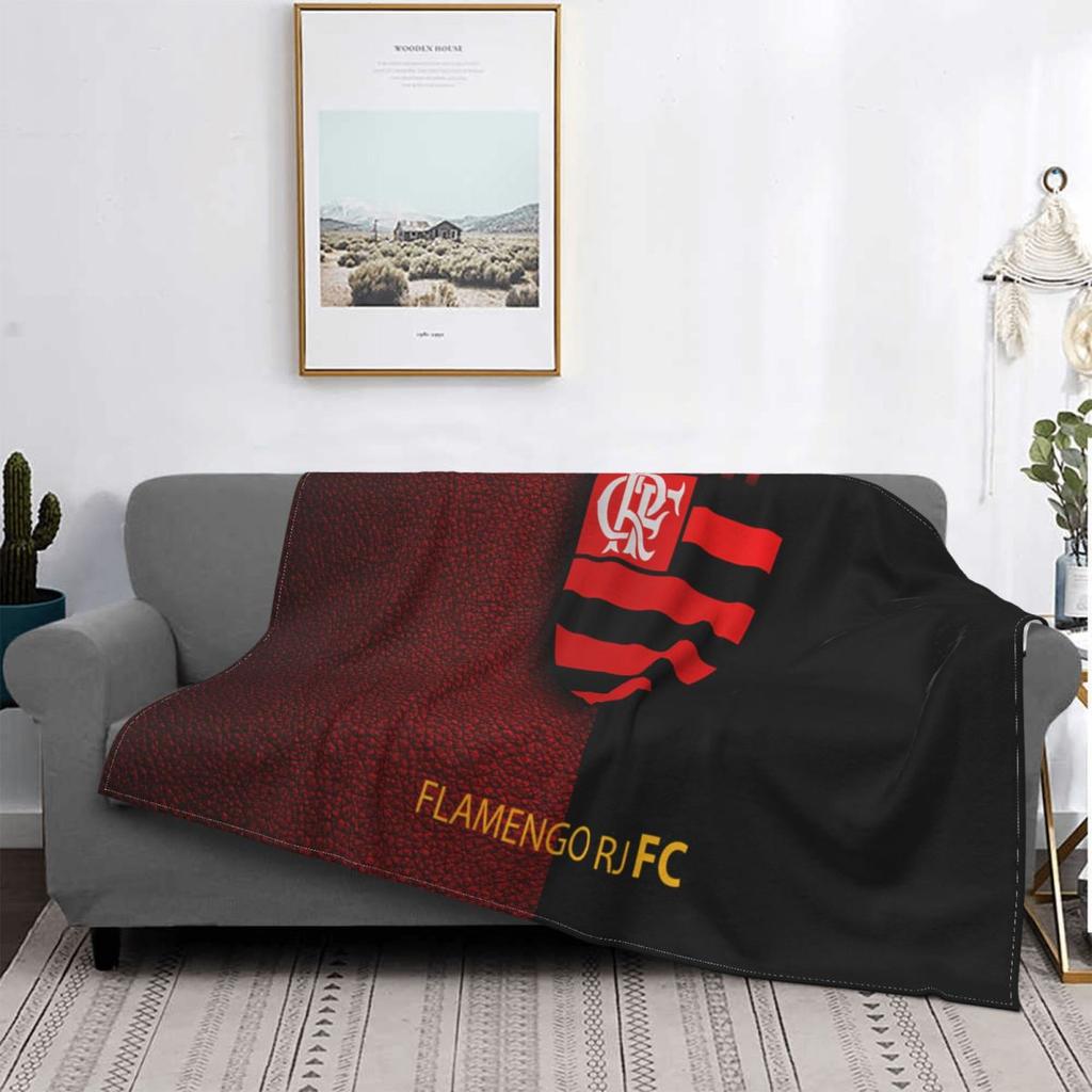 Плед CR Flamengo 2023 из ультрамягкого микрофлиса