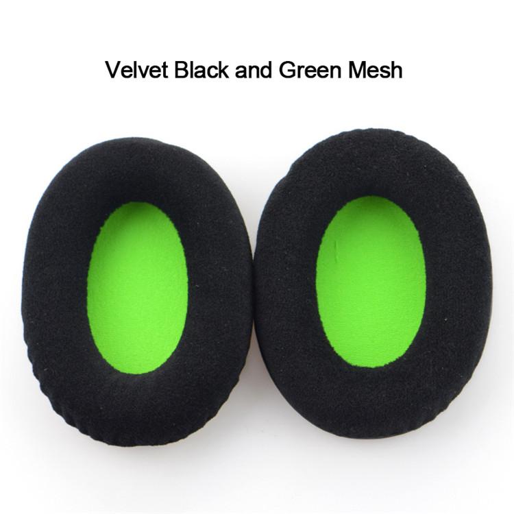 Velour protein leather Ear Pads Earpads Cushions Cover for Hyper X Cloud 2 II KHX-HSCP-GM gaming Earphone Sleeve Headset