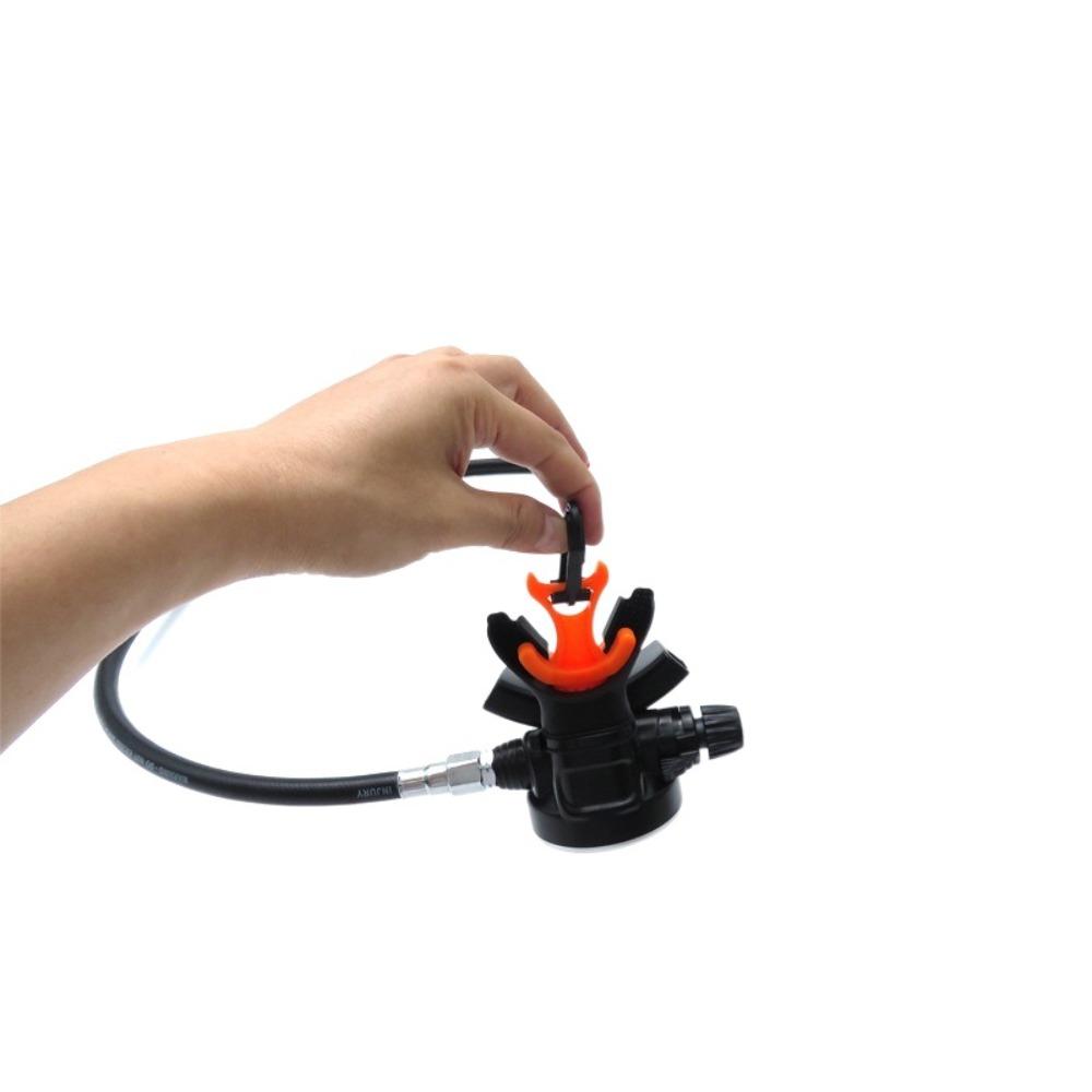 2-я ступень Октопус Фиксатор Клипса Крючок Регулятор Дайвинг Загубник Флуоресцентный Держатель для загубника