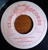 7-дюймовая пластинка ABYSSINIANS SIR HARRY 2 Declaration Of Rights Музыкальная установка НЕТ Clinch Records Ямайка Регги Ска Даб Б/у