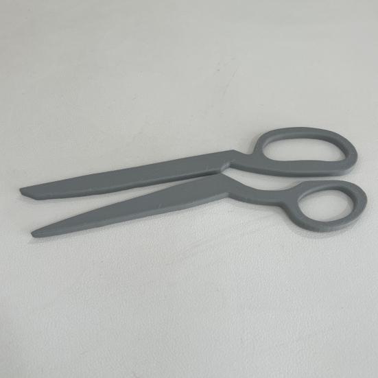 2Pcs 3D Scissor Hair Clips, Mini Scissor Hair Sticks for Medium Thick Hair Lazy Bun Half-Tied Style, Plastic Hair Accessories for Girls Women