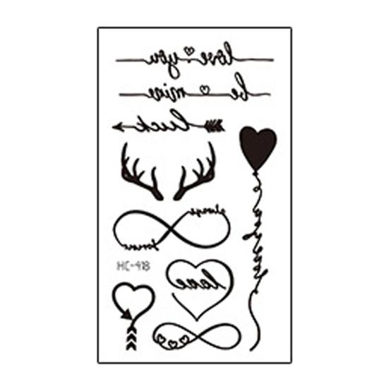 Tattoo Stickers Waterproof Durable Paper Temporary Tattoo Stickers for Party