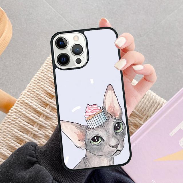 Sphynx Sphinx Cat Phone Case For Apple iPhone 17 Air Pro Max Plus Coque For iPhone 17 Air 14 15 16 13 12 Max Cover
