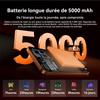Refurbished - Blackview WAVE 10 Smartphone 6.88" 120Hz 24Go(8+16) + 128Go/jusqu'à 2To 5000mAh Android 16 32MP Téléphone 4G Double Sim GPS - Orange