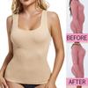 Women Compression Shapewear Tank Tops Tummy Control Camisas Faja Seamless Body Shaper Top Slimming Underwear Waist Trainer Shirt