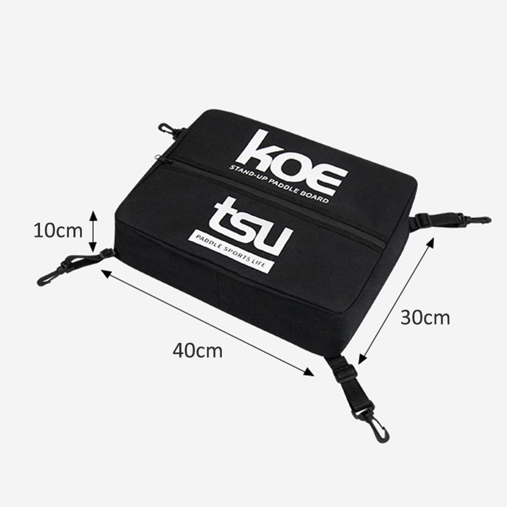 KOETSU Sealed Zipper Food Storage Bag Large Capacity Surfboard Insulated Bag Adjustable SUP Board Cooler Bag Kayak Accessories